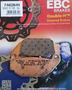 EBC Brakes Double-H Sintered Superbike Brake Pads Rear - FA629HH EBC Brakes Double-H Sintered Superbike Brake Pads Rear - FA629HH